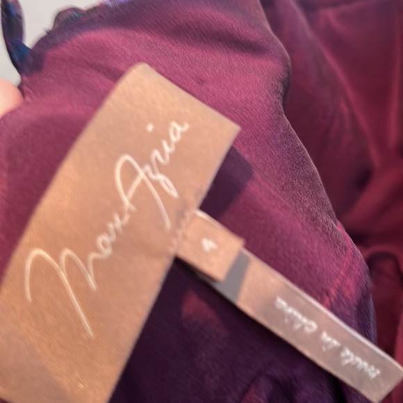 Vintage Max Azria Silk Formal Dress - Picture 6 of 9